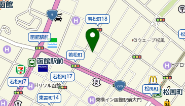 津軽屋食堂の地図画像