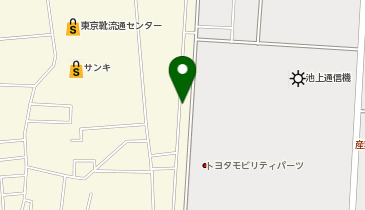 餃子会館の地図画像