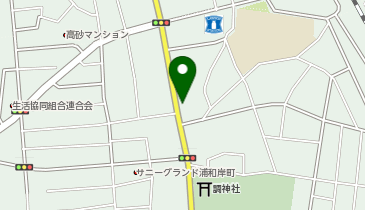 日本茶喫茶・ギャラリー 楽風の地図画像