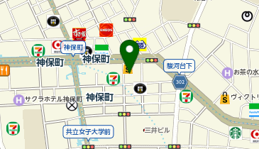 神保町 ラドリオの地図画像