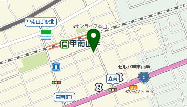 御影の地図画像