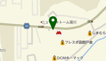 めん屋 笹浪家の地図画像