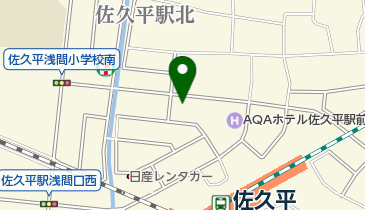 ベーカリーテラス ポアンの地図画像