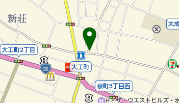 二幸の地図画像