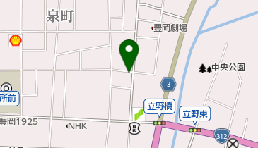 丹後屋の地図画像