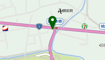 丸源ラーメン (大磯店)の地図画像