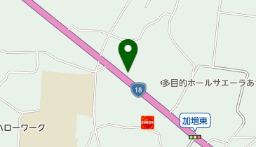 こばやし食堂の地図画像