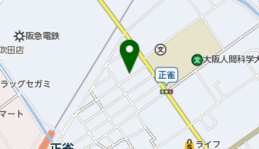 創作らーめん 笑家 (正雀店)の地図画像