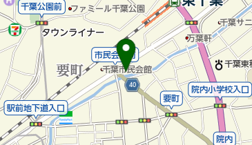 (麺)並木商事の地図画像