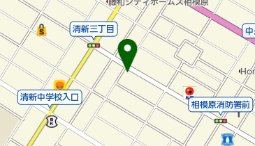 長浜らーめん (相模原店)の地図画像