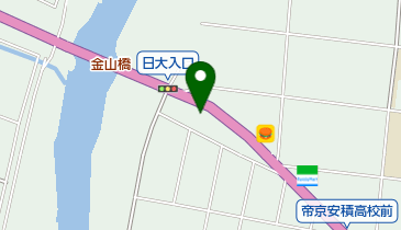 かげやま食堂の地図画像