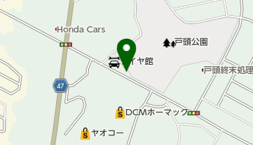 横浜ラーメン 一心の地図画像