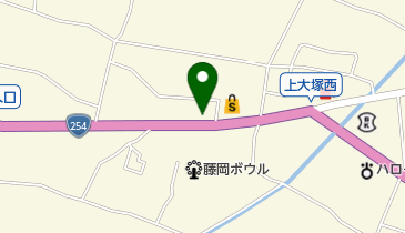 柿の木の地図画像