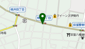 八荻家の地図画像