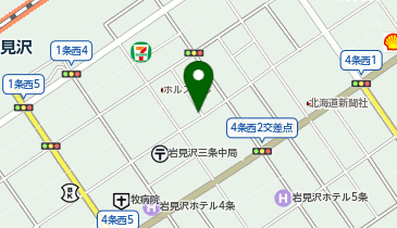 とんかつ富司の地図画像