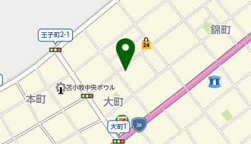 分田上の地図画像