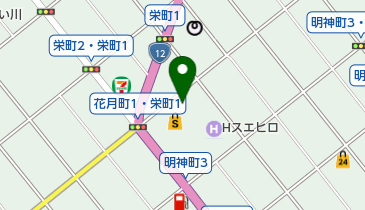 かんの食堂の地図画像