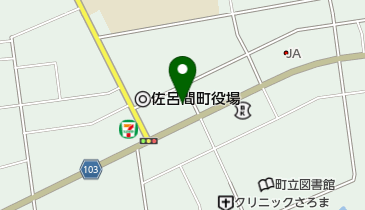 焼肉ブータンの地図画像