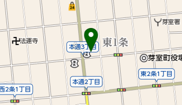 鳥せい芽室店の地図画像