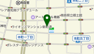 串焼と旬の肴 つがる平八の地図画像