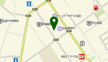 かつ亭の地図画像