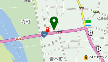 一茶庵の地図画像