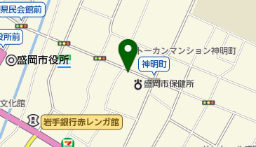和味 なかむらの地図画像