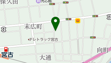 磯料理 季節料理 和食処 浜ゆうの地図画像