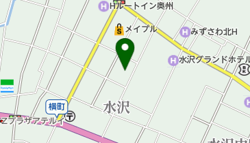 焼鳥道場みちのくの地図画像