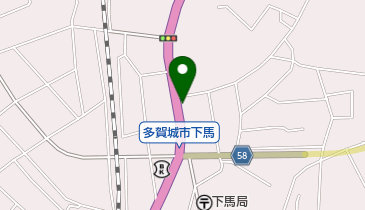 竹の子の地図画像