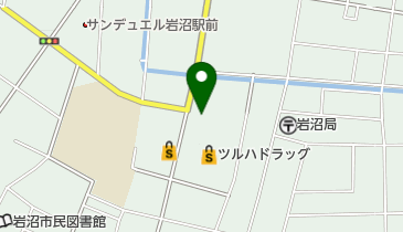 韓一館の地図画像