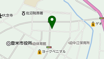 白馬車の地図画像