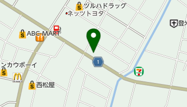 焼肉 力の地図画像