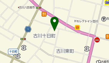 かくれ家の地図画像