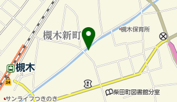 笑楽の地図画像