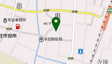 松が谷の地図画像