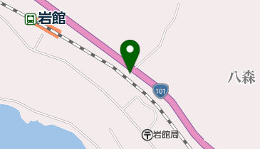 磯舟焼いかの地図画像