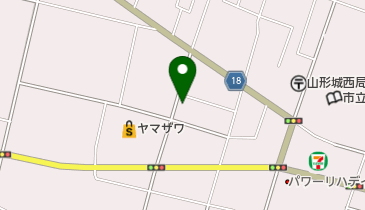 お食事処つきしろの地図画像