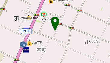 割烹 高峰の地図画像