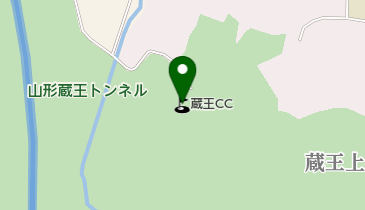 蔵王カントリークラブ レストランの地図画像