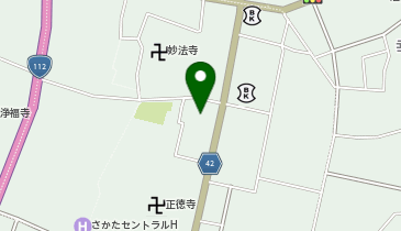 割烹さわぐちの地図画像