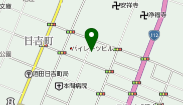 カルビーハウスの地図画像