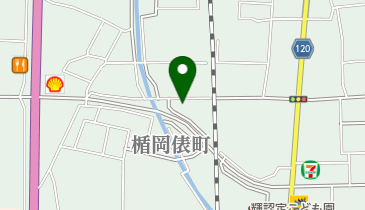 味の実家の地図画像