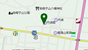 やぶの地図画像