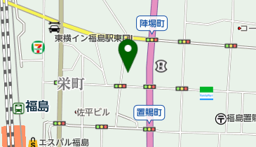 韓国料理 おたこの地図画像