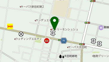とんかつくら島の地図画像