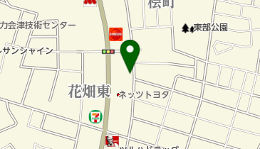 とんかつ 番番の地図画像