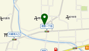 鮨 若の地図画像