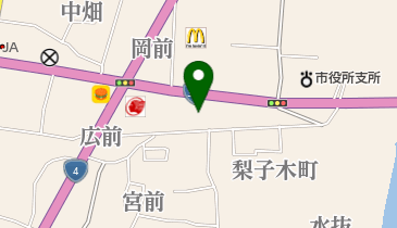 くじゃくの地図画像