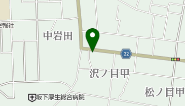 三澤屋の地図画像